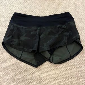 Speed Up Lined Short 2.5” - Camo